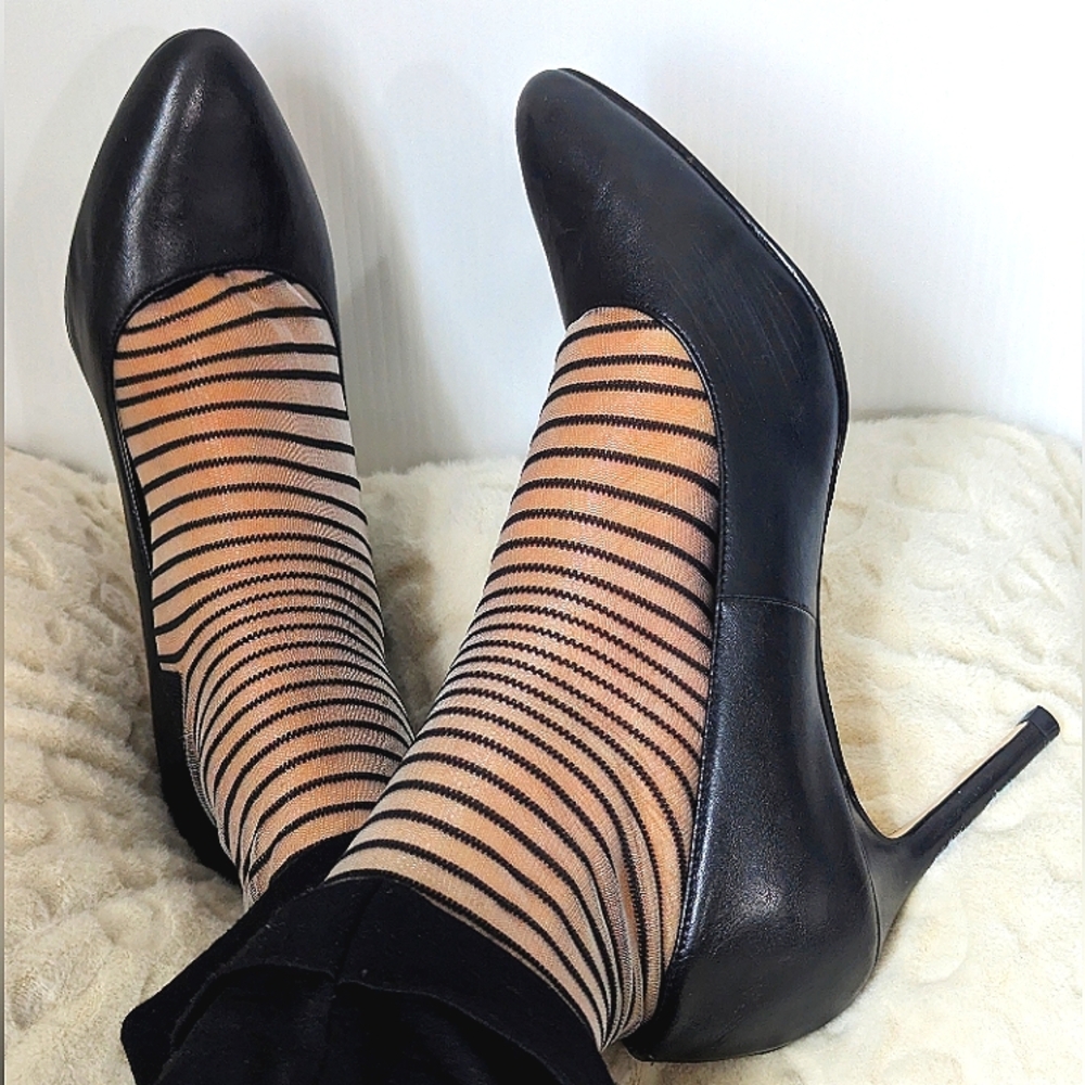 VGUC Cole Haan Black Leather Classic Pumps, Sz 8.5